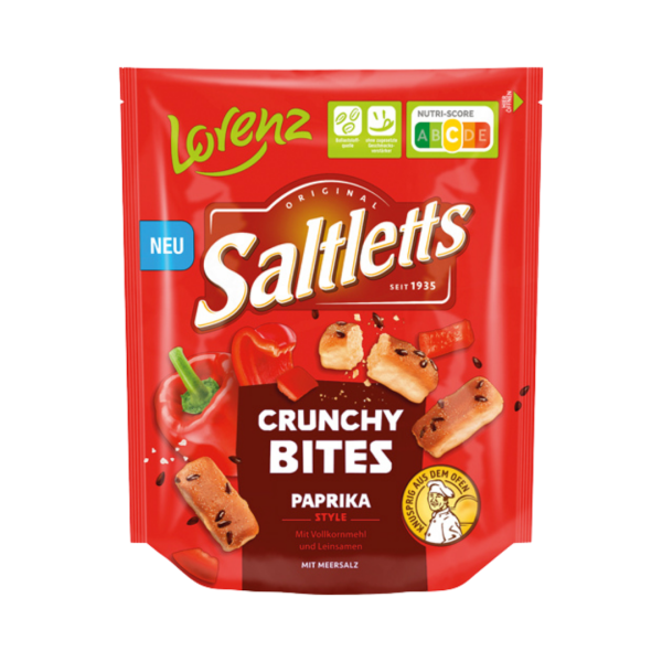 717870 Lorenz Saltletts Crunchy Bites Paprika Style, 100g